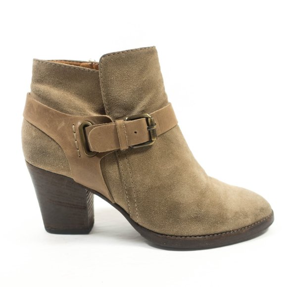 Aquatalia Liana Suede Leather Boots - Women's Size 8 - Picture 4 of 9